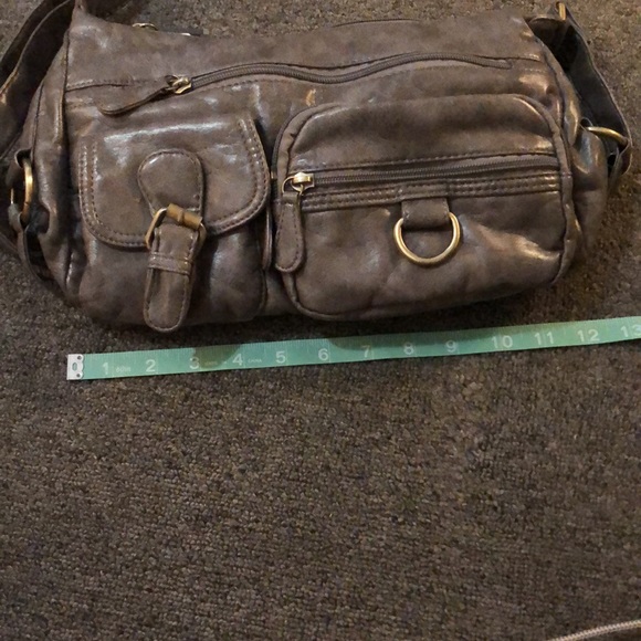 Grey Purse Crossbody with Y2K vibe Angel Barcelo - Picture 13 of 15